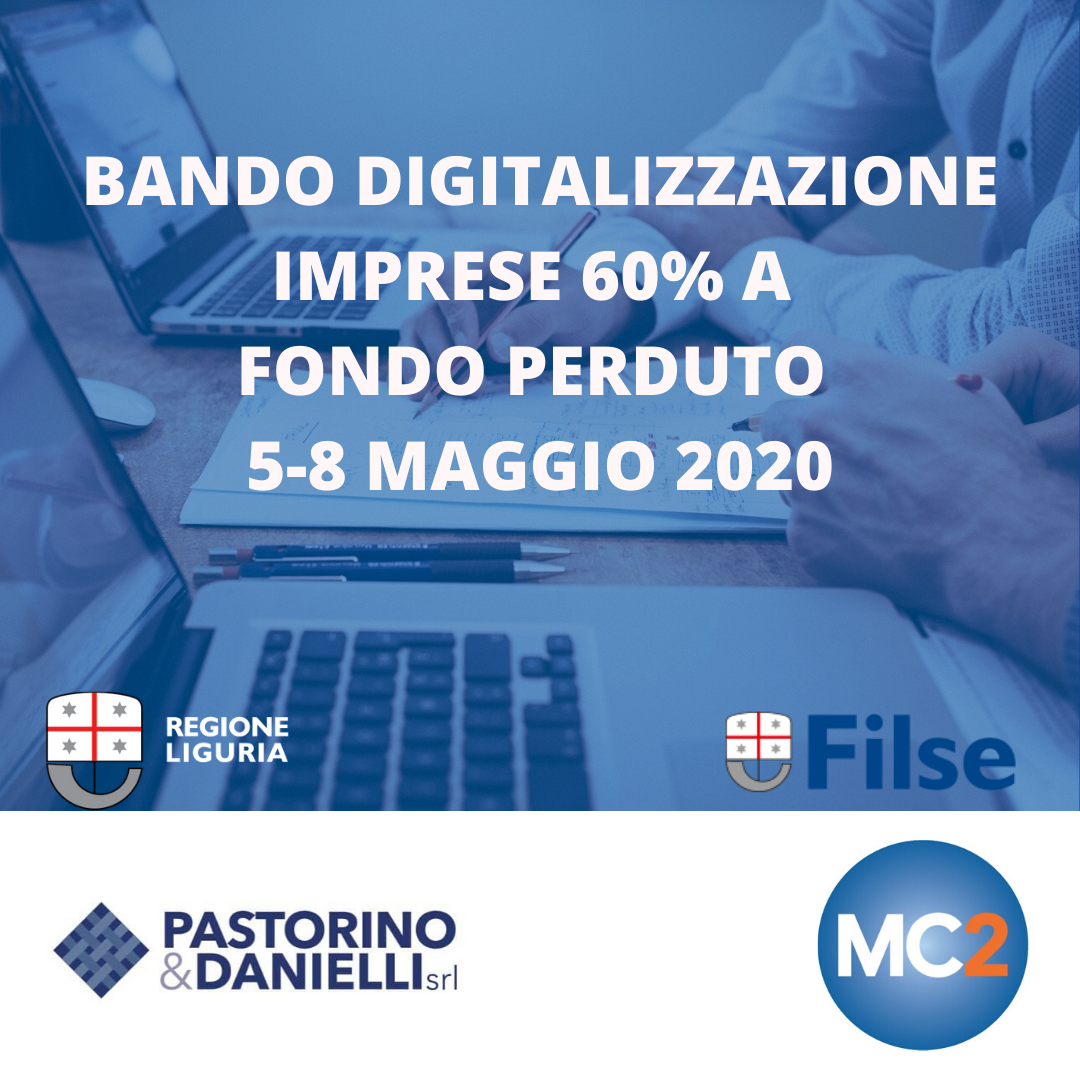 Bando Digitalizzazione | MC2 Web Agency Genova